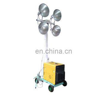 Construction Emergency Power Mobile Diesel Generator Light Tower