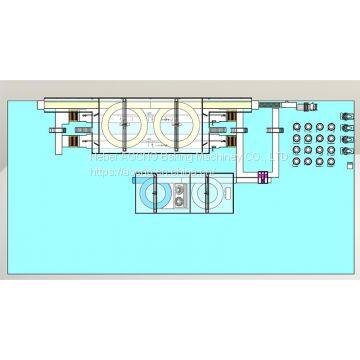 Food Line Toast Bread Loaf Slicer Bread Making Machine Automatic Bread Producing Line photo-2