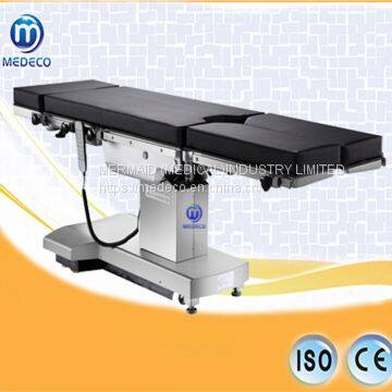 Medical Surgical Bed 304 Stainless Steel Electric Hydraulic Exam Operation Table Dt-12e with Battery for X-ray