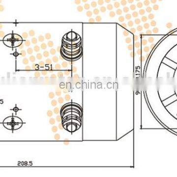 12 Volt Small dc Electric Motor 1.6kw High Torque photo-7