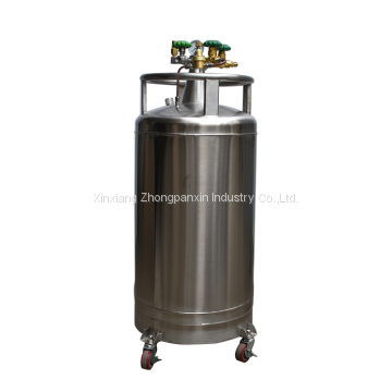 150L Low pressure container stainless steel liquid nitrogen tank