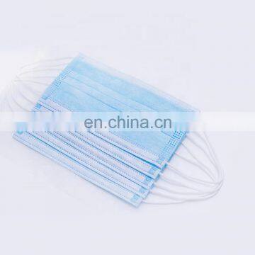 3 Layer Disposable Non-woven Public Use Earloop Gauze Mask