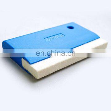 Car wrapping tool plastic vinyl 3mm wool felt squeegee