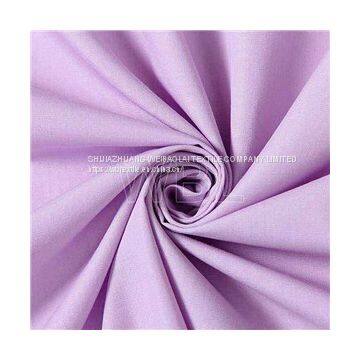 Polyester cotton fabric TC Solid Dyed Woven Shirting Fabric 45x45 110x76  Poplin Fabric manufacturers  fabric companies