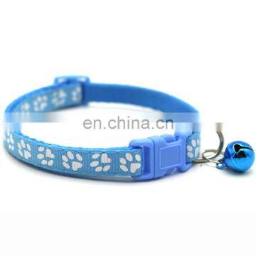 Wholesale Manufacturer Adjustable Soft High Quality Nylon Luxury Custom Pet Dog Collar For Dog With Bell Dog Collar photo-5