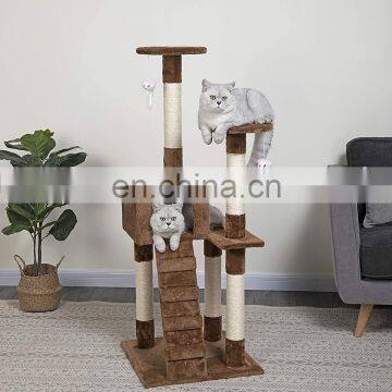 China Cheap Cat Tree Floor to Ceiling Cat Tree Tall and Large Cat Tree photo-4
