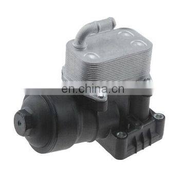 Aluminum Transmission Engine Oil Cooler Kit Housing OEM 03L115389E 03L117021D photo-2