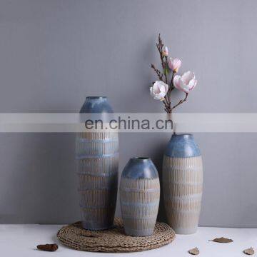 Chaozhou wholesale porcelain vase custom wedding decoration antique vase set of 3