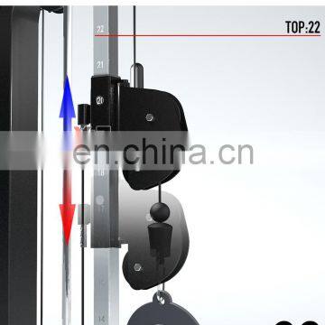 High Quality Body Building Pin Loaded Single Cable Tower Machine photo-3