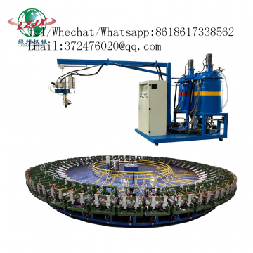 snow shoe making machine pu mold shoes machinery shoe foaming equipment