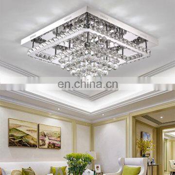 Hot Sale High Quality Crystal Led Ceiling Light For Hotel Home Bedroom Living Room photo-2