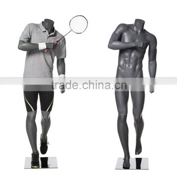 fiberglass spotr mannequin male sport mannequin