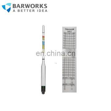 Triple Scale Hydrometer For Home Brew Wine Beer Cider Alcohol Testing 3 Scale Hydrometer Top Quality