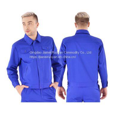 100% Cotton Boilersuit Fireproof Anti-Static Coverall Mechanical Engineering Uniform Workwear Industrial Work Uniform photo-5