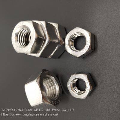 Stainless steel hex nut M12