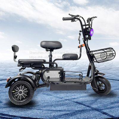 H-11-3 Light Domestic Electric Tricycles With Reversing Function Adult Electric Tricycle For Sale