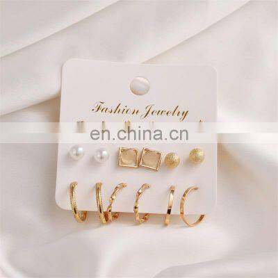 Unique Various Design Hot Sale Luxury Earrings Alloy Geometric Leopard Style Fashion Jewelry Earrings photo-5
