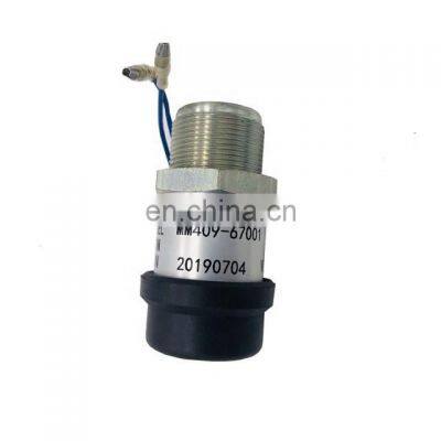 MM409-67001 Excavator solenoid valve for electric parts  fuel Shut Off /stop Solenoid valve