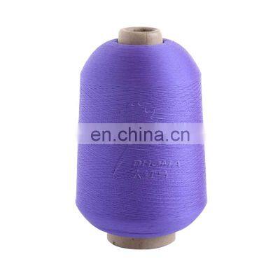 75d/2 WE for Elastic Webbing Dope Dyed Polyester Stretch Yarn photo-4