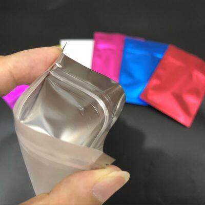 Custom Printed Food Mini Colored Zip Lock Aluminium Moisture Barrier Bag photo-3