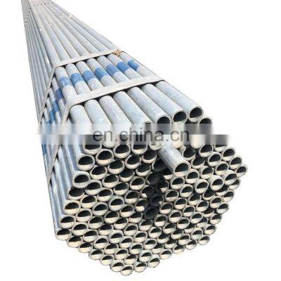 q235 sch 40 hot dipped galvanized erw black round steel pipe on sale