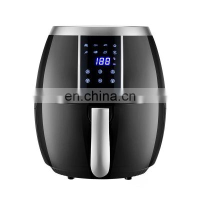 1500W Large Family Size Timer Temperature Adjustable Digital Hot Oven Cooker Electric Air Fryer 6l