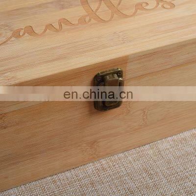 Pine Wood Box Trinket Box Custom Jewelry Packaging Tea Gift Wooden Storage Box photo-2