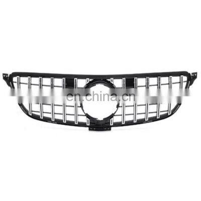 GT R Chrome Front Grille For Mercedes Benz GLE Class W166 W292 Coupe 4Matic SUV 2016-2019