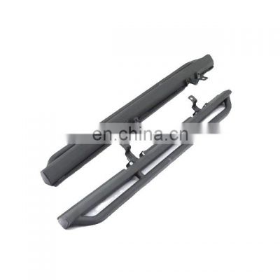 Black 10th Anniversary  side bar for jeep wrangler jk with 2 door