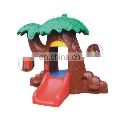 Kindergarten Large Indoor and Outdoor Forest Magic House Magic Tree Slide Game Playhouse Garden Plastic Slide