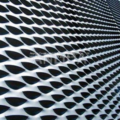 Aluminium Diamond Mesh Aluminum Metal Mesh Decorative Aluminum Mesh Supply photo-2