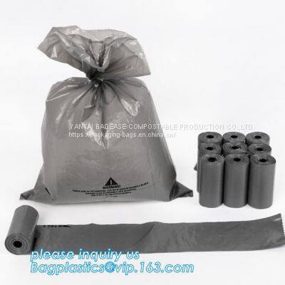 Compostable Kitchen Apron Biodegradable Gloves Sleeves PLA/PBAT/Corn Starch Compostable Bag Singlet Bags, Vest Carrier photo-5