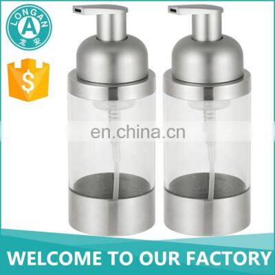 Stainless Steel Bathroom Accessories Liquid Bottle, Toothbrush Holder,rinse Cup and Soap Container photo-4