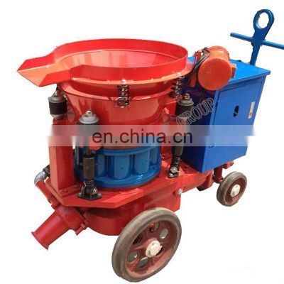 Portable anti-explosion dry concrete spraying shotcrete machine price