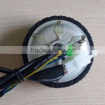 4 inch brushless gearless single side shaft hub motor