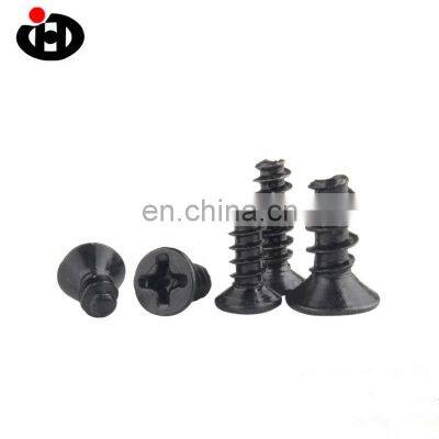 High quality black stainless steel screws high quality flat head screws