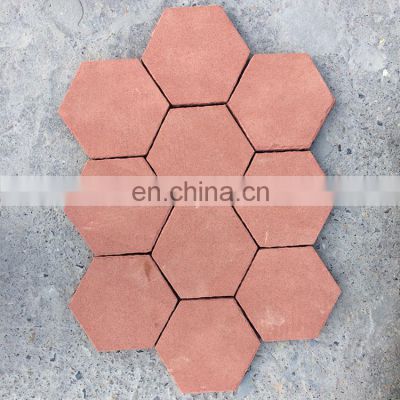 Factory Hot Sale Natural Red Sandstone For Outdoor Wall Paving Garden Decoration Cut to Size