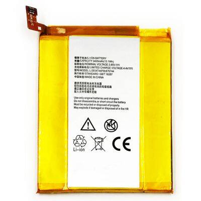 Cell Phone Battery 4080mAh Li3940T44P8h937238 Lithium Ion Batteries For ZTE Blade Z Max Z982 Replacement