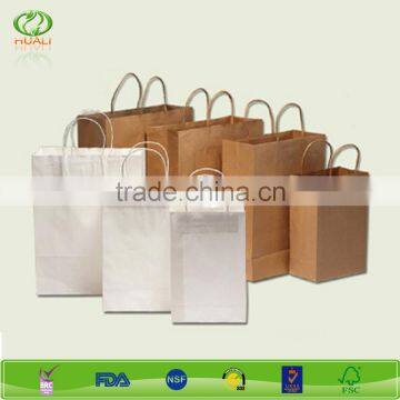 shopping paper bag, brown paper bag