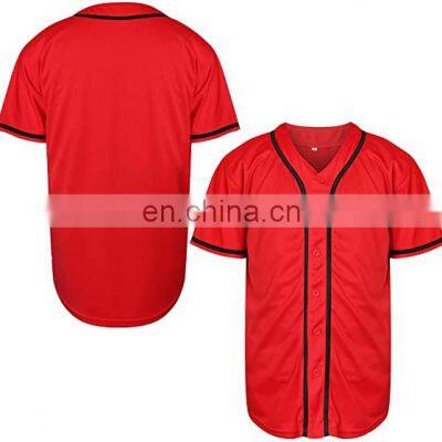 Wholesale OEM Customs Logo Jerseys High Quality Reversible Team Name Sports Wear Men's Baseball Uniform