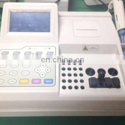HC-B022 Factory Price 4 Channels Portable Coagulometer Blood Coagulation Analyzer Machine