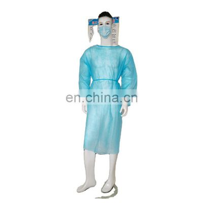 SBPP hospital uniform, surgical gown non woven disposable isolation gown