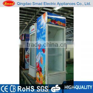 glass door supermarket showcase refrigerators