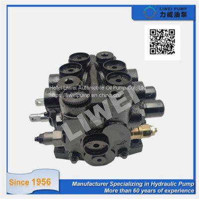 Forklift spare parts Multi-way directional control valve for Heli 5-10T