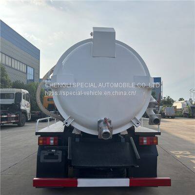 Sewage Cleaning Truck For Cleaning Urban Sewers Sewer Vacuum Truck