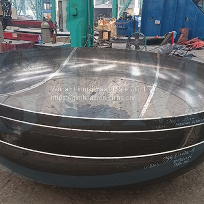 2600mm Diameter 6mm Thickness 2:l S.E. Heads, dish end heads