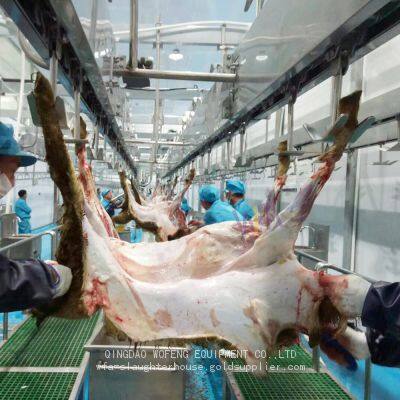 Sheep Equipment Foreleg Conveyor For Goat Slaughter House