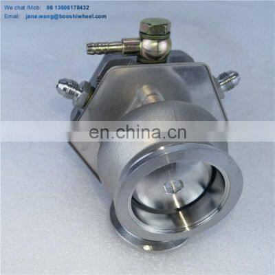 Black Water Cooled Valve GVW-40 External Wastegate Kit 40mm V-Band Tial MVS 38mm Upgrade 908827-0002 photo-4