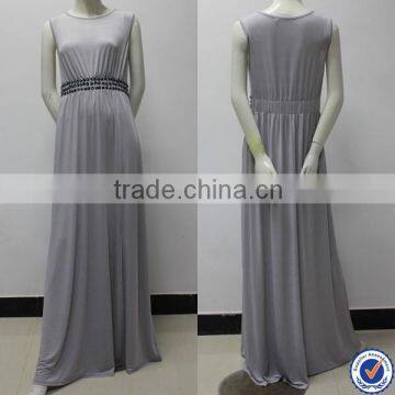 oem factory design uk style beaded women polyester spandex maternity long dress images