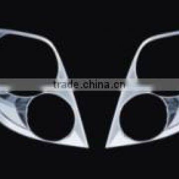 Chrome headlight cover for Chevrolet AVEO Hatchback 2010